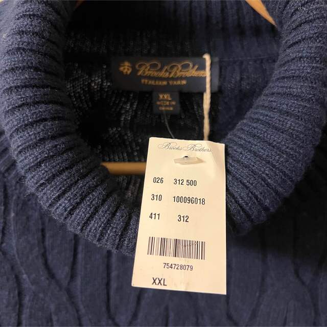 ニット/セーター[未使用]ブルックス　ブラザーズ　ニット　セーター　タートルネック　ウール素材