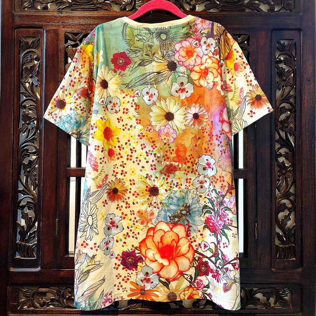 アディダス ファーム コラボ 大きめ 花柄 Tシャツ ジャージ タンクトップ
