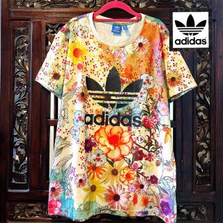 アディダス ファーム コラボ 大きめ 花柄 Tシャツ ジャージ タンクトップ