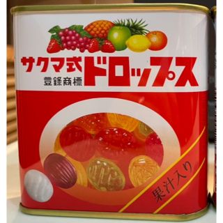 新品未開封★サクマ式ドロップス★赤缶1缶★佐久間製菓★サクマドロップス(菓子/デザート)