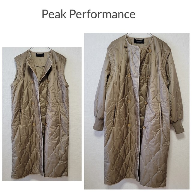 Peak performance 2wayダウンコート 信頼 kinetiquettes.com