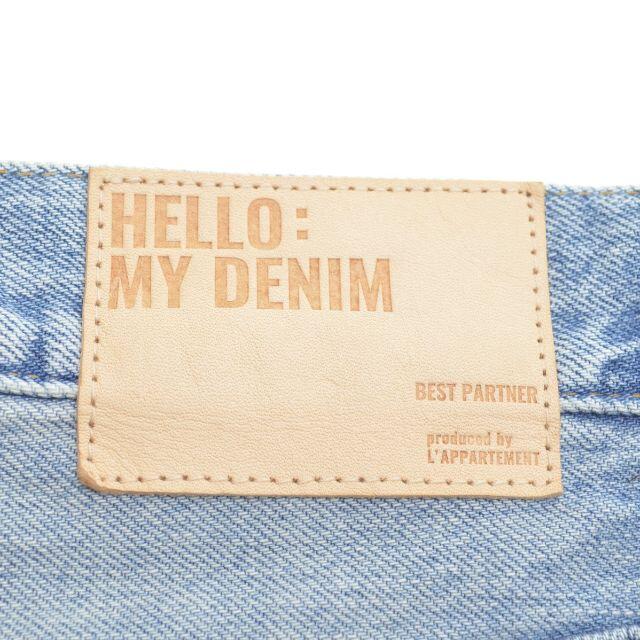 L'Appartement DEUXIEME CLASSE(アパルトモンドゥーズィエムクラス)の【KURO×L'APPARTEMENT】Dear My BF Denim レディースのパンツ(デニム/ジーンズ)の商品写真