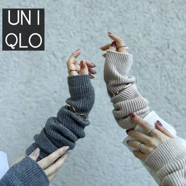 UNIQLO(ユニクロ)のUNIQLO レッグウォーマー レディースのレッグウェア(レッグウォーマー)の商品写真