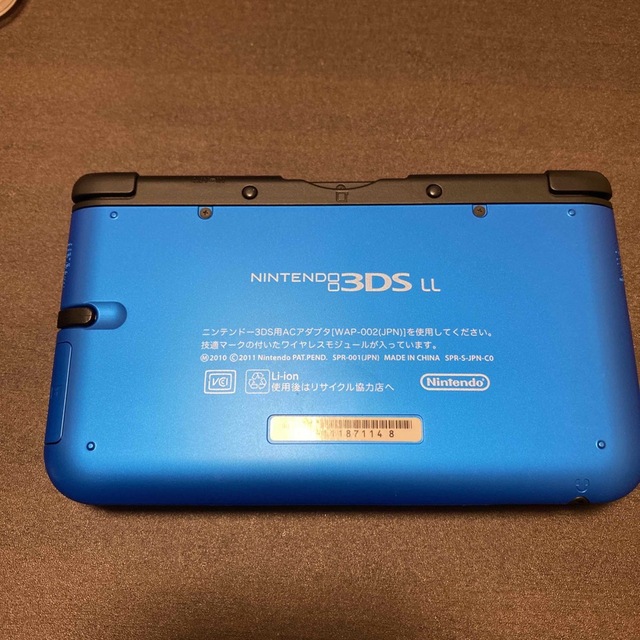 任天堂(ニンテンドウ)のニンテンドー3ds ll 本体　美品 エンタメ/ホビーのゲームソフト/ゲーム機本体(携帯用ゲーム機本体)の商品写真