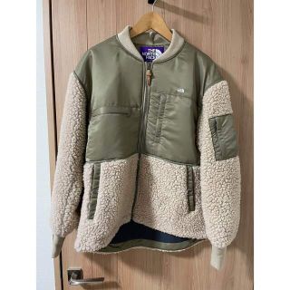 ザノースフェイス(THE NORTH FACE)のノースフェイス パープルレーベル　フリース デナリジャケット（ベージュ）(ブルゾン)