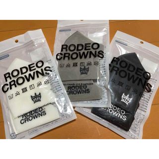 ロデオクラウンズワイドボウル(RODEO CROWNS WIDE BOWL)のRODEO CROWNS  マスク　2点セット　未使用(その他)