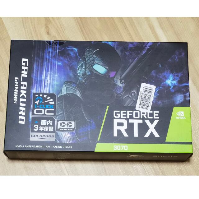 スマホ/家電/カメラGeforece RTX 3070 GALAKURO GAMING