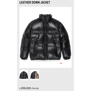 ワコマリア(WACKO MARIA)の22aw Wacko Maria LEATHER DOWN JACKET(ダウンジャケット)