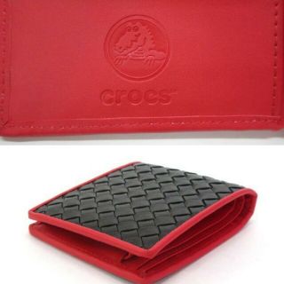 クロックス(crocs)の箱なし・未使用 【crocs 3020】折り財布 二つ折り(折り財布)