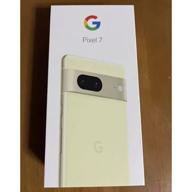 美品）Google Pixel 7 Lemongrass 128GB