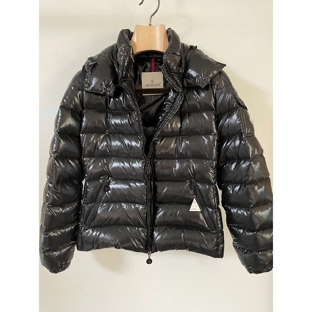 値下げ【超美品】MONCLER BADYフード付きダウンジャケット（レディース）ブラック黒サイズ