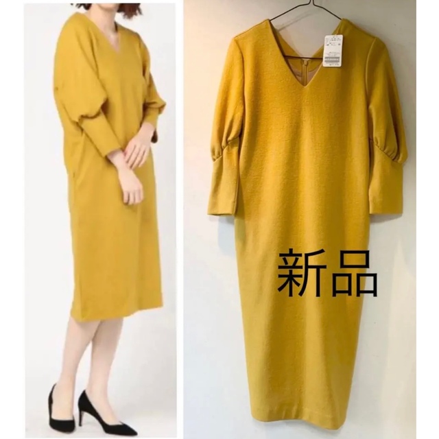 ☆完売商品☆bibiyのGISELLE KNIT PUFF OP - gadprahuano.gob.ec