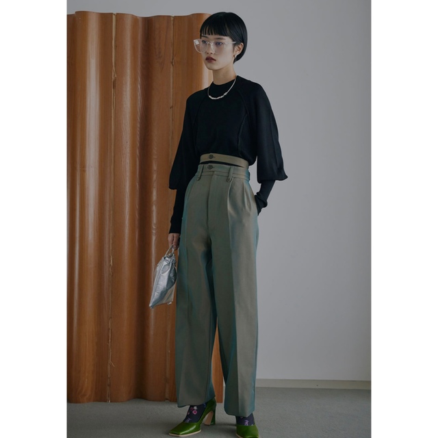 amerivintage UND DOUBLE WAIST PANTS