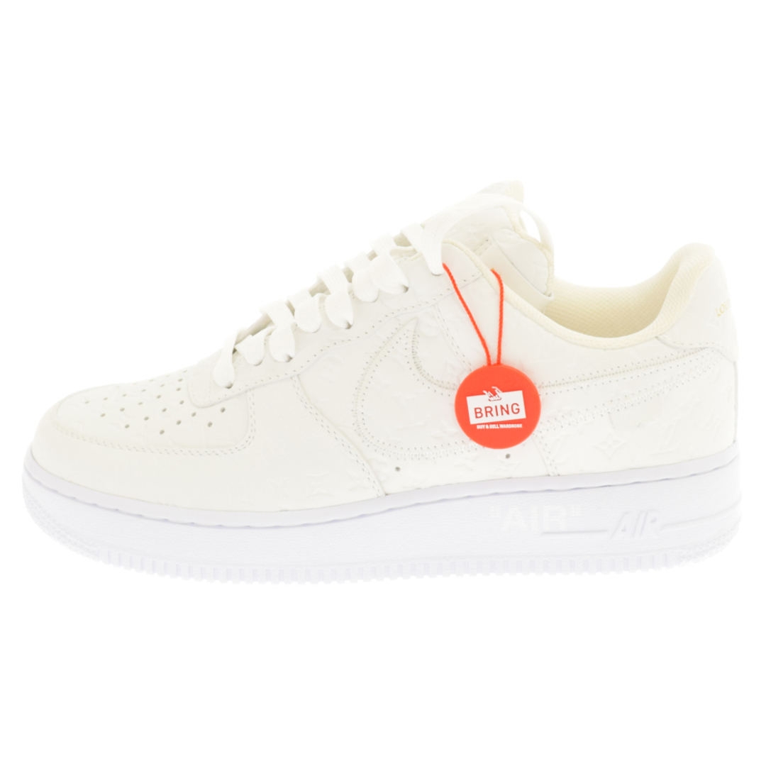 LOUIS VUITTON ルイヴィトン 22SS×NIKE Air Force 1 Low by Virgil Abloh White エアフォース1 ローカット スニーカー バイ バージルアブロー ホワイト LD1221