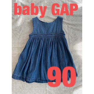 ベビーギャップ(babyGAP)のbaby GAP ジャンスカ　ジャンパースカート　ワンピース(ワンピース)