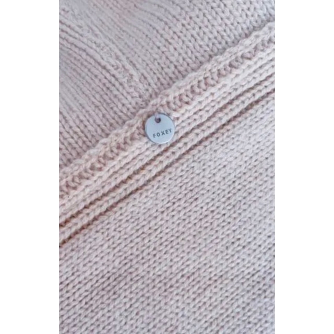 FOXEY 高級FOXファーフード付きカシミヤストール超美品 rene
