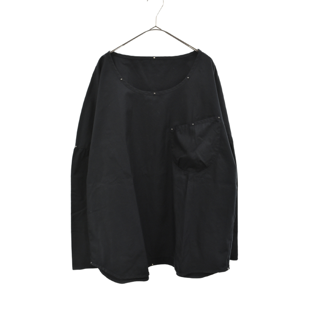 723センチ身幅Porter Classic ポータークラシック POPLIN GATHERED JACKET ポプリンギャザージャケット ネイビー