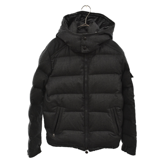 4年保証』 MONCLER - MONCLER モンクレール グレー ジップアップダウン