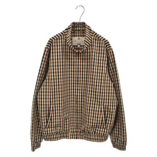 シュプリーム(Supreme)のSUPREME シュプリーム 16AW Aquascutum Waterproof Club Jacket アクアスキュータム ウォータープルーフ クラブチェックジャケット ベージュ(フライトジャケット)