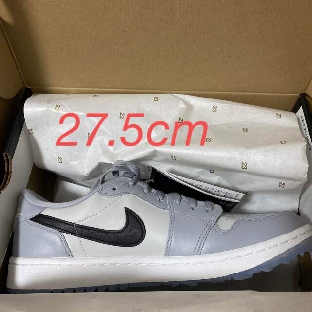 【ナイキ】Nike AirJordan1 Low Golf"Wolf Grey"