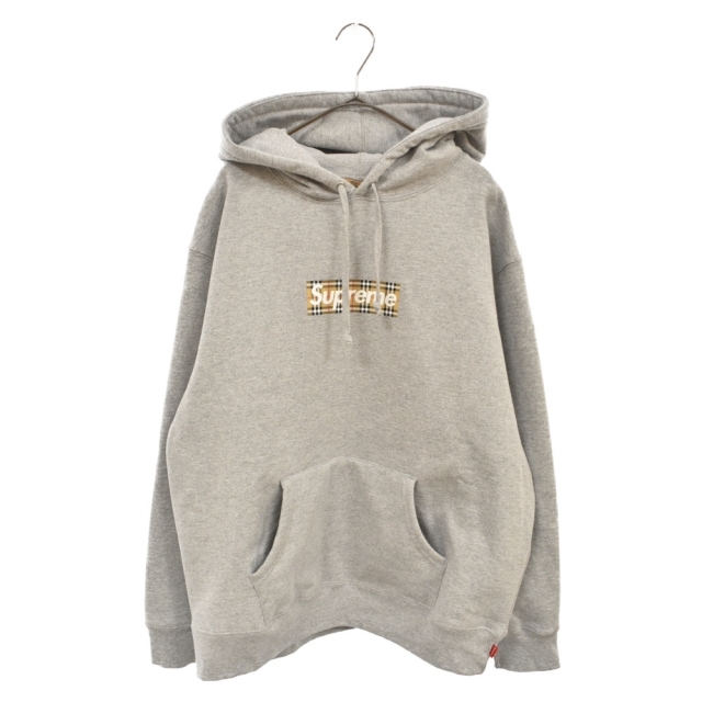 【超特価sale開催】 SUPREME シュプリーム 22SS×Burberry Box Logo Hooded Sweatshirt