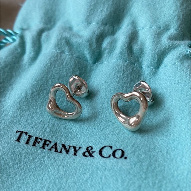 Tiffany ティファニー　オープンハート　ネックレス ピアス　セット