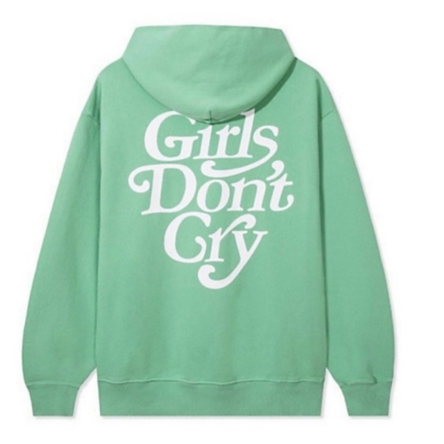 Girls Don't Cry(ガールズドントクライ)のGirls Don't Cry GDC Logo Hoodie Mint L メンズのトップス(パーカー)の商品写真