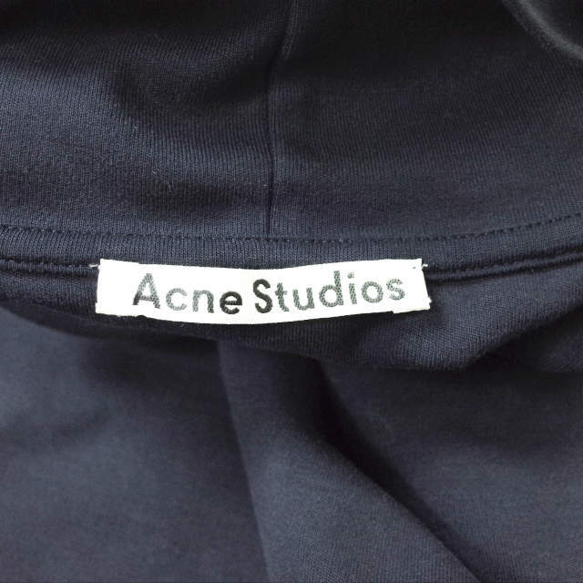 Acne Studios アクネストゥディオズ ポルトガル製 オーバーサイズハイネックスウェット S ネイビー トレーナー タートルネック プルオーバー トップス【Acne Studios】 2