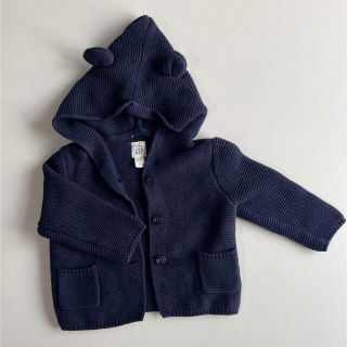 ベビーギャップ(babyGAP)のGAP カーディガン　くま耳(カーディガン/ボレロ)