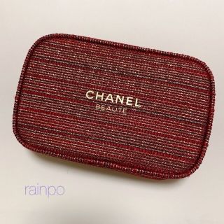 シャネル(CHANEL)のシャネル　ホリデー　限定ポーチ　シャネルビューティーハウス(ポーチ)