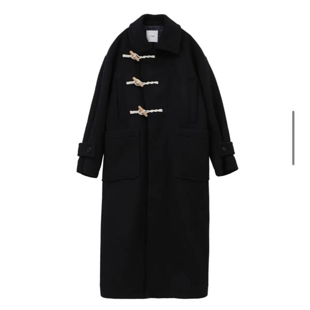 CLANE(クラネ)の新品 CLANE CLANE OVER MAXI DUFFLE COAT レディースのジャケット/アウター(ロングコート)の商品写真