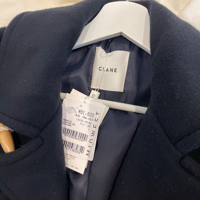 新品 CLANE CLANE OVER MAXI DUFFLE COAT 【新作からSALEアイテム等お