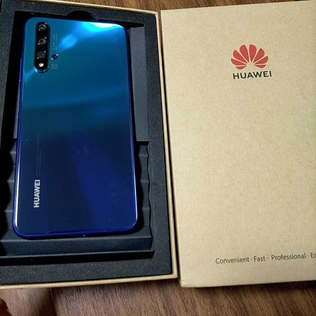 HUAWEI NOVA 5T 128GB 新品同様 未使用YAL-L21 スマホ/家電/カメラのスマートフォン/携帯電話(スマートフォン本体)の商品写真