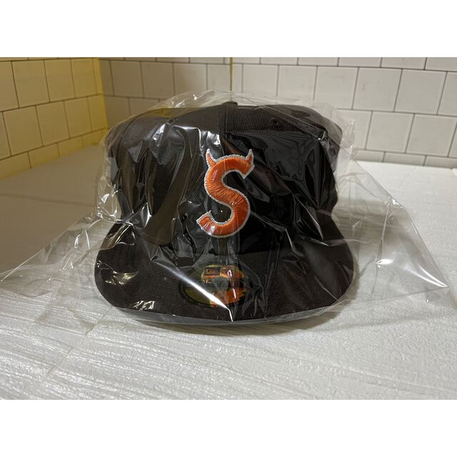 Supreme S Logo New Era Brown シュプリーム S ロゴ