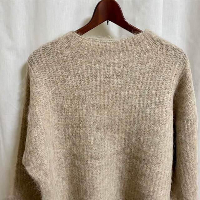 クラネ正規品!新品BOAT NECK ALPACA OVER KNIT TOPS