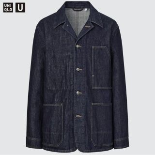 ユニクロ(UNIQLO)のユニクロU 22ss オーバーシャツジャケット(デニム)(Gジャン/デニムジャケット)