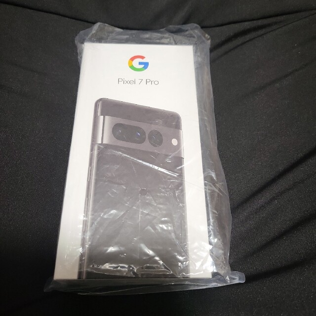 Google Pixel - SIMフリーGoogle pixel7 pro obsidian 128gb 黒