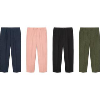 シュプリーム(Supreme)の[レシート・半タグ付き]Supreme Pleated Trousers(スラックス)