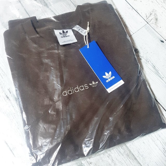 adidas(アディダス)のadidas アディダス loopback crew トップス ブラウン XS メンズのトップス(スウェット)の商品写真