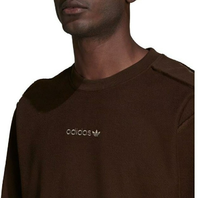 adidas(アディダス)のadidas アディダス loopback crew トップス ブラウン XS メンズのトップス(スウェット)の商品写真