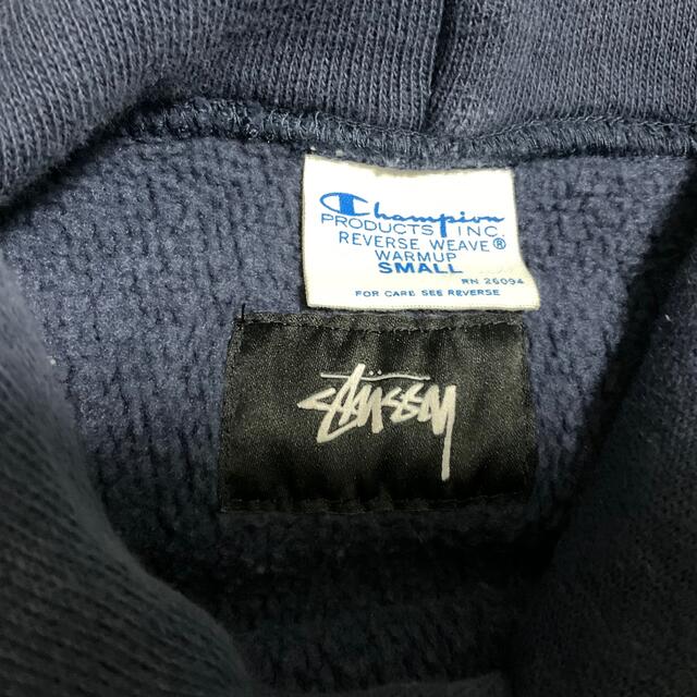 STUSSY(ステューシー)のSTUSSY ステューシー　champion チャンピオン　リバースウィーブ S メンズのトップス(パーカー)の商品写真