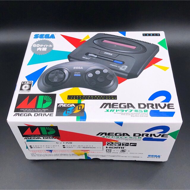 SALE60%OFF SEGA セガ メガドライブミニ2 本体 - www