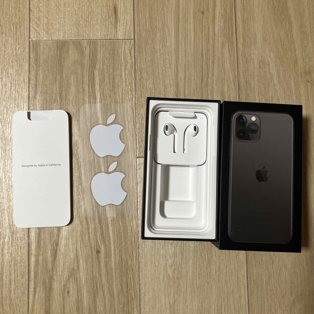 画面割れiPhone 11 Pro スペースグレイ 64 GB Softbankの通販 by ちー