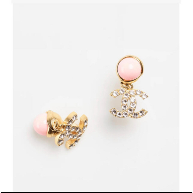CHANEL ピアス ピンク 新品同様 売れ切りました