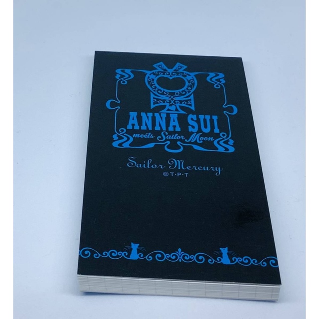 ANNA SUI(アナスイ)の☆セーラームーン×アナスイANNA SUI×伊勢丹☆メモ帳☆セーラーマーキュリー エンタメ/ホビーのおもちゃ/ぬいぐるみ(キャラクターグッズ)の商品写真