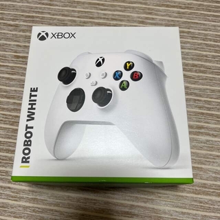 エックスボックス(Xbox)の限定値下げ！Xboxワイヤレスコントローラー　robot white 美品(家庭用ゲーム機本体)