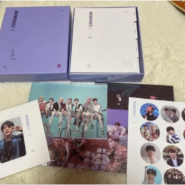 K-POP/アジアbts Memories2018 Blu-ray トレカ ジン