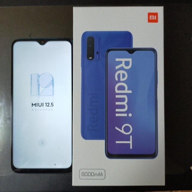 スマートフォン/携帯電話Xiaomi Redmi 9T 64GB オーシャングリーン　正常に動きません