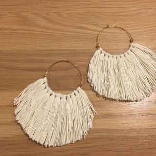 handmadeフリンジピアス(ピアス)