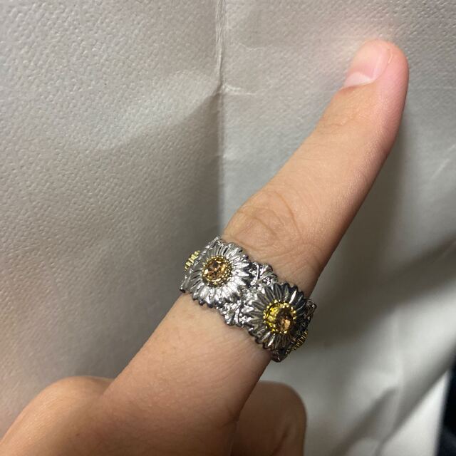 vintage flower ring 925 メンズのアクセサリー(リング(指輪))の商品写真